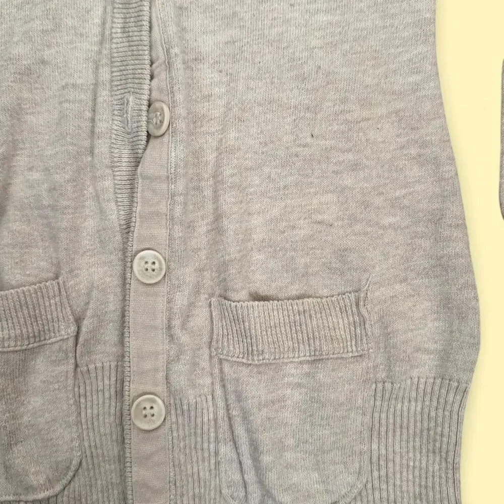 Aeropostale Women's Cream Cardigan